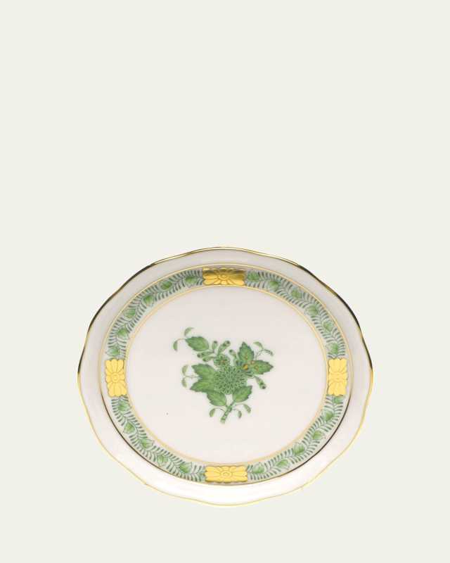 Chinese Bouquet Green Coaster
